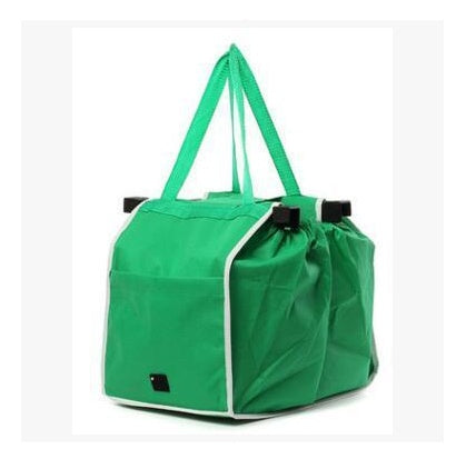 Reusable Shopping Cart Bag with Handles – Foldable, Eco-Friendly, and Heavy-Duty