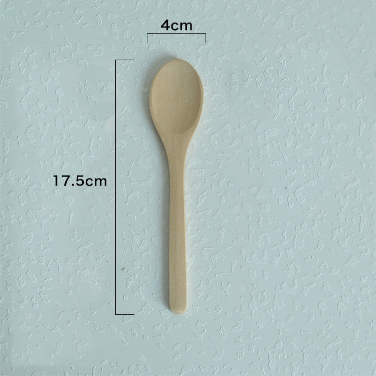 Natural Wooden Cooking Spoons – Eco-Friendly Kitchen Utensils for Cooking and Serving