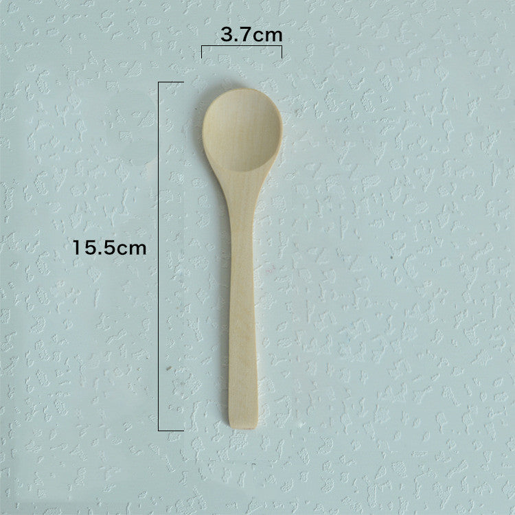 Natural Wooden Cooking Spoons – Eco-Friendly Kitchen Utensils for Cooking and Serving