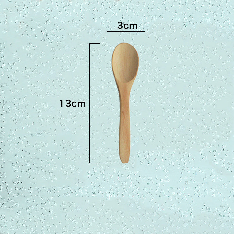 Natural Wooden Cooking Spoons – Eco-Friendly Kitchen Utensils for Cooking and Serving