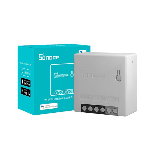 Sonoff Mini R2 Dual Control WiFi Smart Home Switch – Remote & Timer Control