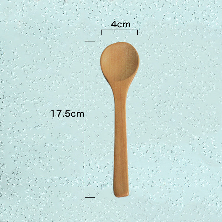 Natural Wooden Cooking Spoons – Eco-Friendly Kitchen Utensils for Cooking and Serving