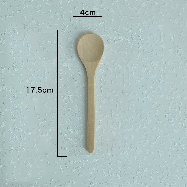 Natural Wooden Cooking Spoons – Eco-Friendly Kitchen Utensils for Cooking and Serving