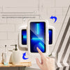 Touchscreen-Friendly Waterproof Shower Phone Holder - Wall Mount Case