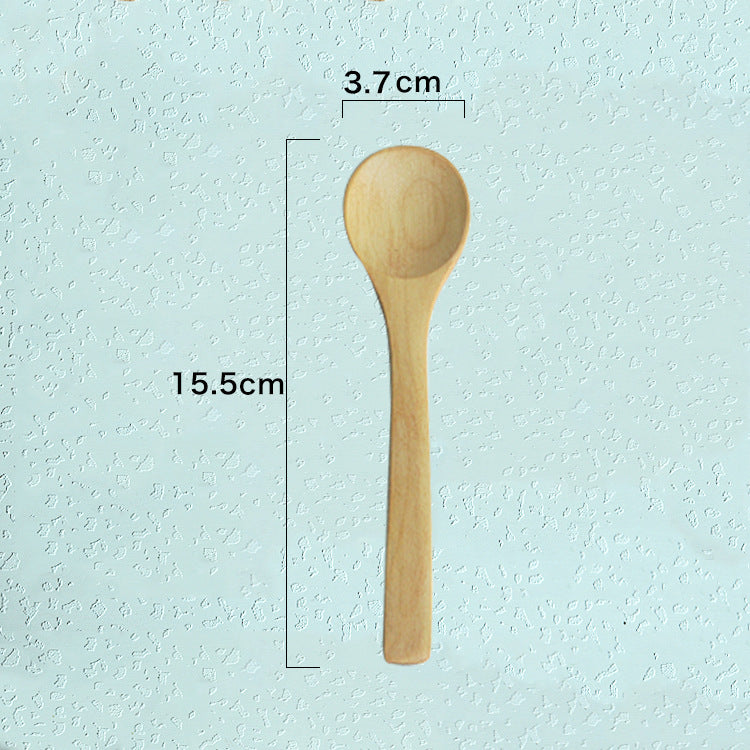 Natural Wooden Cooking Spoons – Eco-Friendly Kitchen Utensils for Cooking and Serving