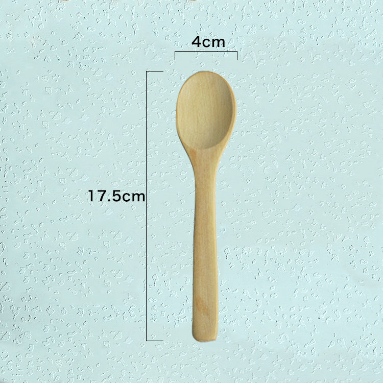 Natural Wooden Cooking Spoons – Eco-Friendly Kitchen Utensils for Cooking and Serving